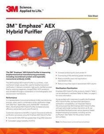 3M™ Emphaze™ AEX Series Hybrid Purifier, BV8, EMP301AEX020A, Luer