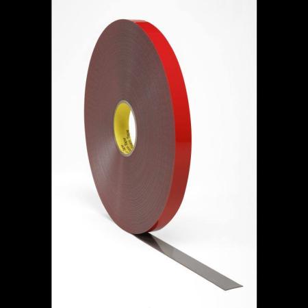 3M™ Acrylic Foam doppelseitiges Klebeband GT6012P, Grau, 1.2 mm, 70 mm x 66 m