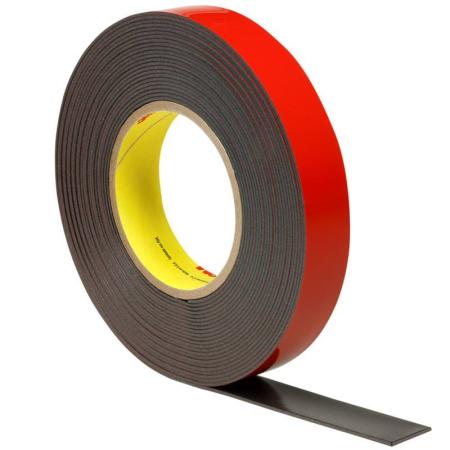 3M™ Acrylic Plus doppelseitiges Klebeband PT1500T, Dunkelgrau, 1.52 mm, 600 mm x 66 m
