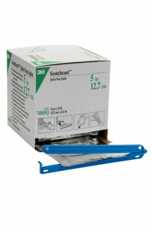 3M™ Scotchcast™ Quick Step Splint, doppelseitig gepolsterte Schiene, 74005Q, 12,7 cm x 4,5 m, 2 Rollen/Packung