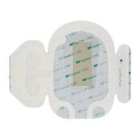 3M™ PICC/CVC Fixierplatte + 3M™ Tegaderm CHG, 1879R-2100, 10 cm x 15.5 cm, 20 Stück/Karton