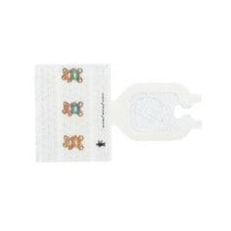 3M™ Tegaderm™ I.V. Advanced, stark haftender  I.V.-Fixierverband, 1680, 3.8 cm x 4.5 cm