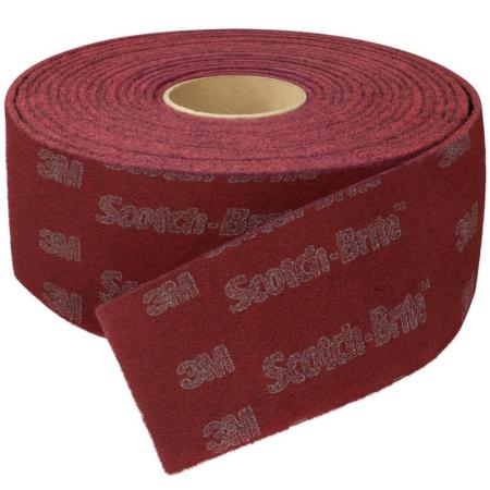Scotch-Brite™ Vliesrolle 7447 PRO, rot, 100 mm x 10 m, A VFN