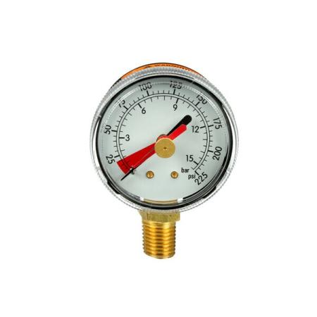 3M™ Wasserfilter Ersatzteil, Inlet Pressure Gauge für HF Manifold, 1/4" NPT, 50-93726