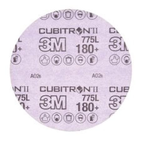 3M™ Cubitron™ II Hookit™ Filmscheibe 775L, 150 mm, 180+, ungelocht