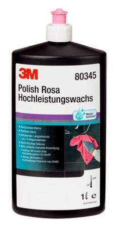 3M™ Polierpaste Polish Rosa Hochleistungswachs, 1 l, 80345