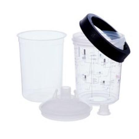 3M™ PPS™ Deckel- und Innenbecher Kits, 400 ml, 200 µm, 16112