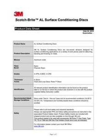 Scotch-Brite™ Roloc™ Anti Loading Vliesscheibe AL-DR, 25 mm, A CRS