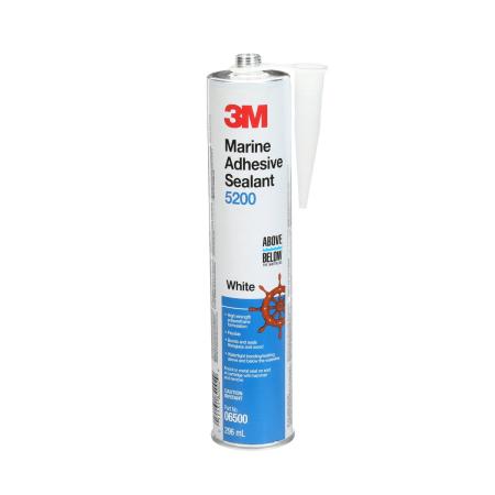 3M™ Marine Kleb- und Dichtmasse auf Polyurethanbasis 5200, Weiß, 295 ml, PN06520