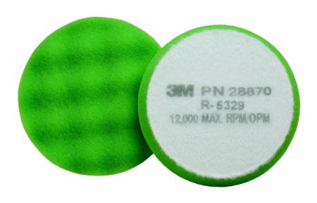 3M™ Finesse-it™ Polierschwamm, 28870, 9,52 cm, grün, 10/Bag, 50 ea/Case