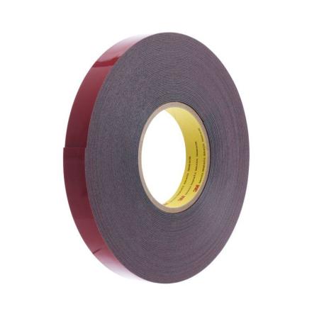 3M™ Acrylic Foam doppelseitiges Klebeband GTE6212 R, Grau, 1.2 mm, 1180 mm x 66 m