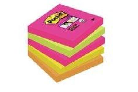Post-it® Super Sticky Notes, CAPE TOWN Collection, 5 Blöcke, 76 x 76 mm, 100% PEFC SGSCH-PEFC-COC-110078