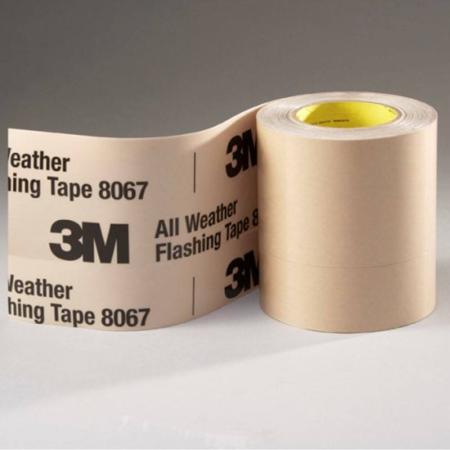 3M™ Flexibles Dehnbares Dichtband mit geteiltem Schutzpapier 8067E FAST-F, Braun, 200 mm x 25 m, 0.25 mm, 50/50 Split