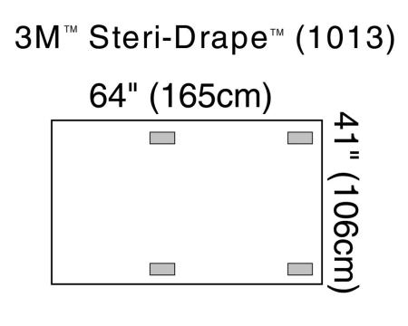 3M™ Abdeckhaube, 1013, 165 cm x 106 cm, 10 Stück / Packung