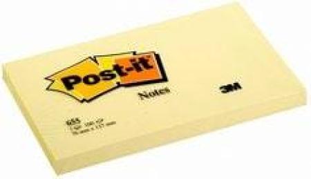 Post-it® Notes, gelb, 12 Blöcke, 76 x 127 mm