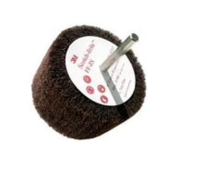 Scotch-Brite™ Shaft Mounted Flap Brush FF-ZS, 75 mm x 45 mm x 6 mm, A CRS