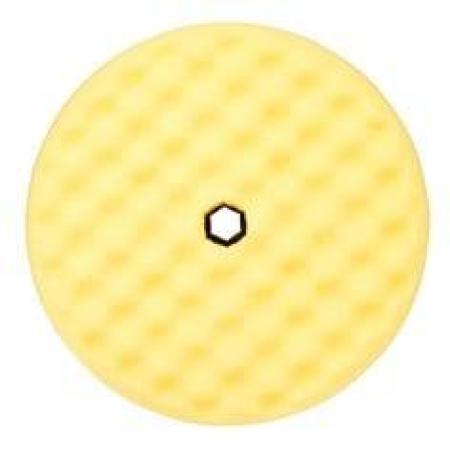 3M™ Perfect-It™ Polierschaum, Quick Connect, doppelseitig genoppt, gelb, 216 mm, 50875