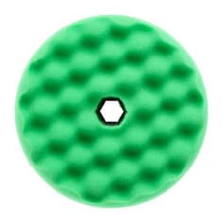 3M™ Perfect-It™ Polierschaumpad grob, Quick Connect System, Grün, Waffelförmig, 150 mm, 50962