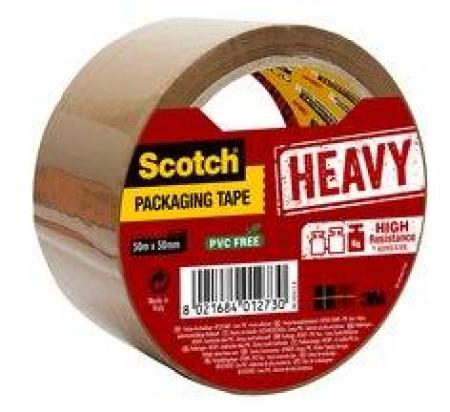 Scotch® Verpackungsklebeband Heavy, braun, 50 mm x 50 m, 1 Rolle