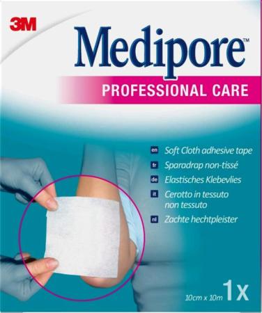 3M™ MEDIPORE™ Fixationsvlies auf Liner, 2991P-2, 10cmx10m