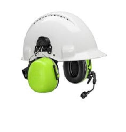 3M™ PELTOR™ CH-5 Headset mit hoher Dämpfung, 36 db, Warnfarbe, Befestigung am Schutzhelm, MT73H450P3E GB