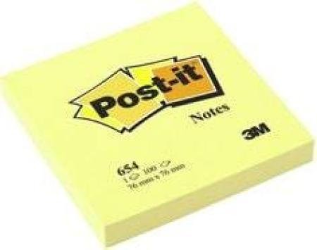 Post-it® Notes, Gelb, 76 x 76 mm, 12 Blöcke