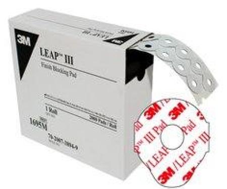 3M™ LEAP™ III Aufblockpads für die Verarbeitung von RX-Brillengläsern, 1712NR, 1000 Pads/Rolle