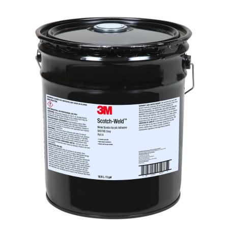 3M™ Scotch-Weld™ 2-Komponenten Konstruktionsklebstoff auf Acrylatbasis DP8407NS, Grau, Aktivator, Teil A, 18.925 ml