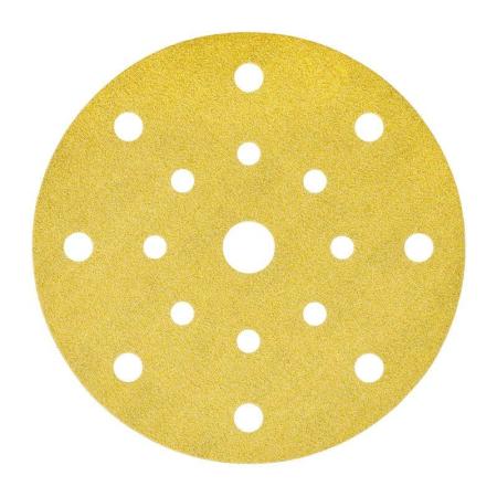 3M™ Hookit™ Schleifscheibe 255P, 150 mm, 17-fach gelocht, P240, 51660