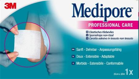 3M™ Medipore™ Fixationssvlies auf Trägerpapier, 2991NP-3, 15 cm x 10 m 1/Packung