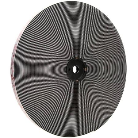 3M™ Dual Lock™ Flexibler Druckverschluss SJ3551, Schwarz, 25 mm x 45.7 m, 5.7 mm, 62 Köpfe/cm2, Aussenbreich