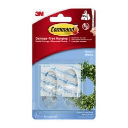 Command™ Medium transparente Haken 17091CLR