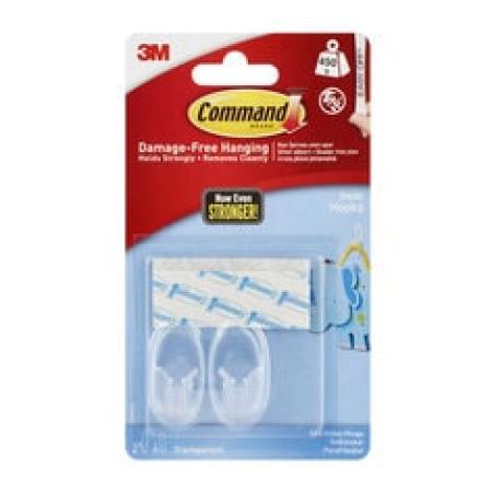 Command™ Small transparente Haken 17092CLR