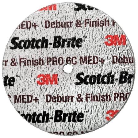 Scotch-Brite™ Deburr and Finish Pro Kompaktscheibe DP-UW, 152 mm x 25 mm x 25 mm, 8C CRS+