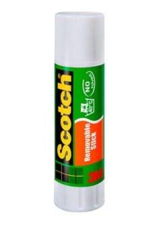 Scotch® Ablösbarer Klebestift, 1 Stift, 19 g