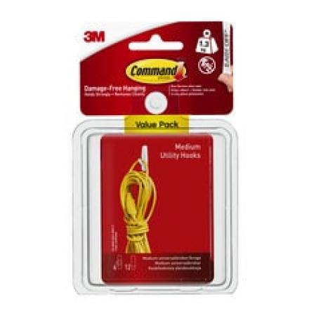 Command™ Medium Universal-Haken im Vorteilspack, 17001-6
