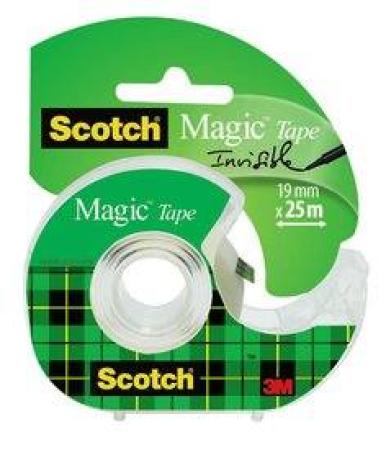 Clipstrip Scotch® Magic™ 8-1925D, 19 mm x 25 m, 2 Clipstrips mit jweils 12 Rollen Klebeband im Handabroller