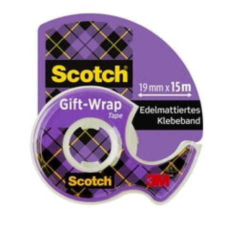 Scotch® Geschenk-Klebeband im Handabroller, CAT 15, 19 mm x 15 m