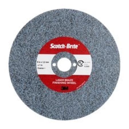 Scotch-Brite™ Laser Braze Finishing Wheel, 203 mm x 3,7 mm x 25,4 mm, FIN