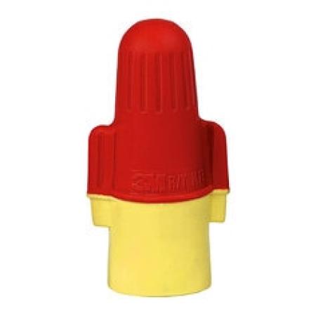 3M™ Scotchlok™ R/Y+ Drehverbinder, Rot-Gelb, 600 V, 0,75 - 6 mm², 100 Stück / Packung