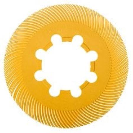Scotch-Brite™ Radial Bristle Brush BB-ZB Einzelsegment, gelb, 193,5 mm, P80, Typ C (Nachfüllpackung)