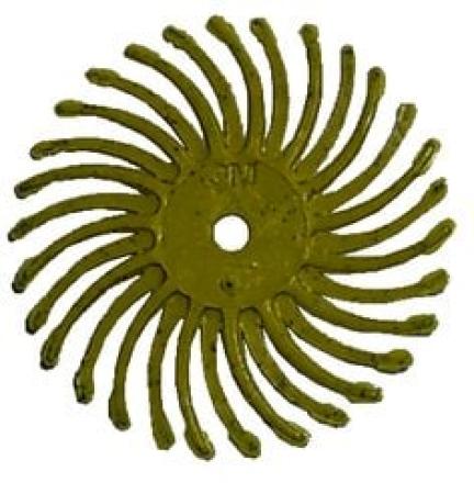 Scotch-Brite™ Radial Bristle Brush RB-ZB, weiß, 19 mm, 1,0 mm, P120, Typ C