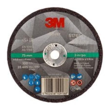 3M™ Silver Trennscheibe, T41, 75 mm x 0,9 mm x 6 mm