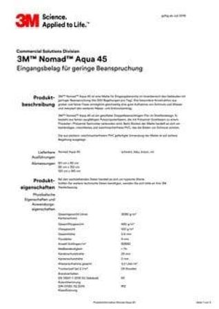 3M™ Nomad™ Aqua 45 Schmutzfangmatte, Rot, 914 mm x 1,5 m, 1 Matte / Karton
