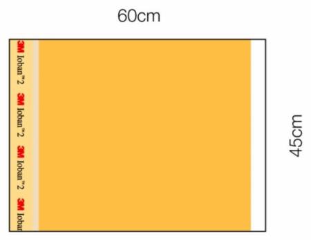 3M™ Ioban™ 2 Antimikrobielle Inzisionsfolie 6650EZE, 60 x 45 cm, 10 Stück / Packung