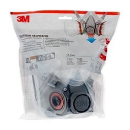 3M™ Maske für Farbspritzarbeiten 6002, A2P2, 1 Set