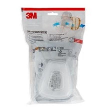 3M™ Filter für Farbspritzarbeiten 6002 CR, A2P2, 1 Set