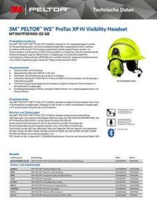 3M™ Peltor™ WS ProTac XP G3000
