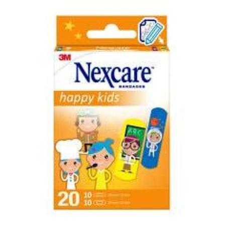 Nexcare™ Kinderpflaster Happy Kids Professions, assortiert, 20/Packung
