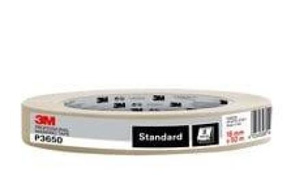 3M™ Malerkreppband P3650, 18 mm x 50 m, 1 Rolle/Packung